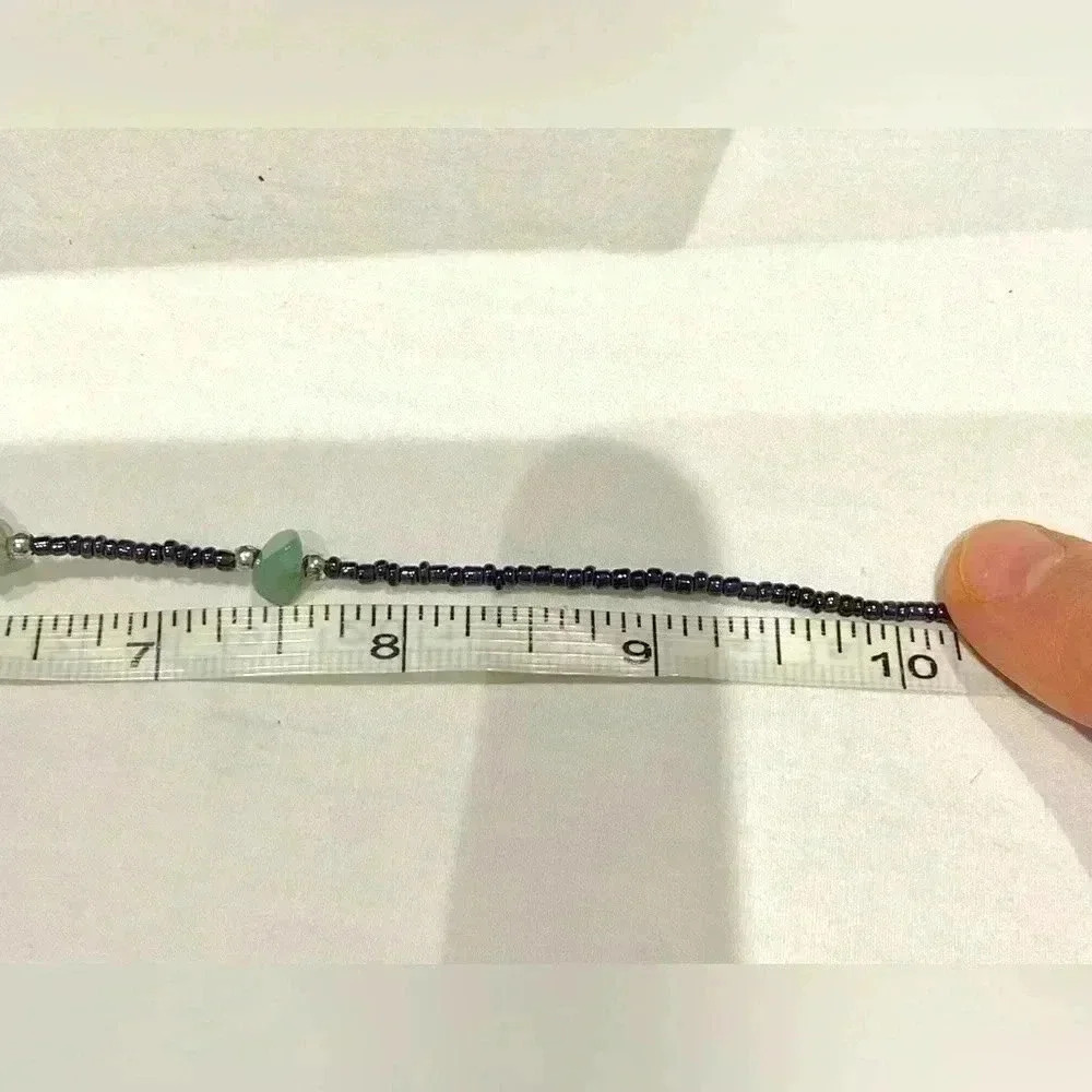 💥Natural stones & beads Anklet Handmade  💥 - Picture 3 of 3